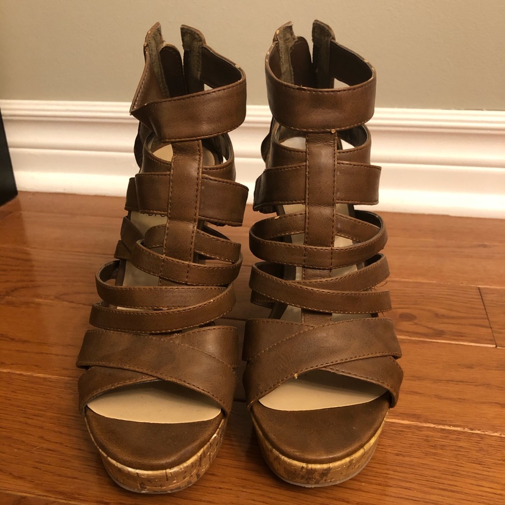 Guess Brown Wedges